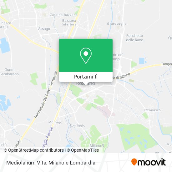 Mappa Mediolanum Vita