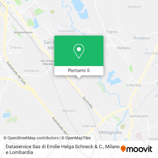 Mappa Dataservice Sas di Emilie Helga Schneck & C.