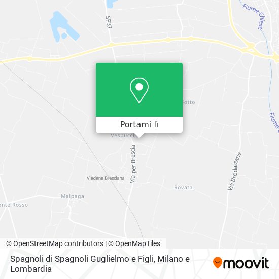 Mappa Spagnoli di Spagnoli Guglielmo e Figli
