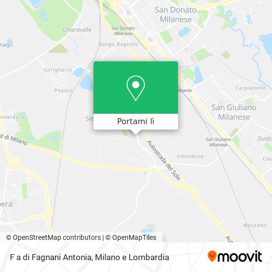 Mappa F a di Fagnani Antonia