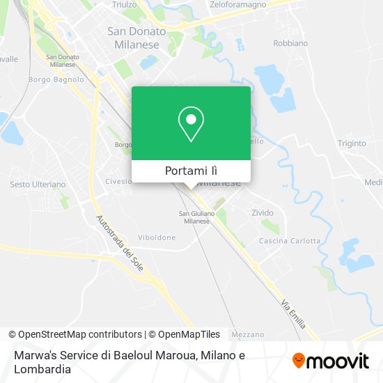 Mappa Marwa's Service di Baeloul Maroua