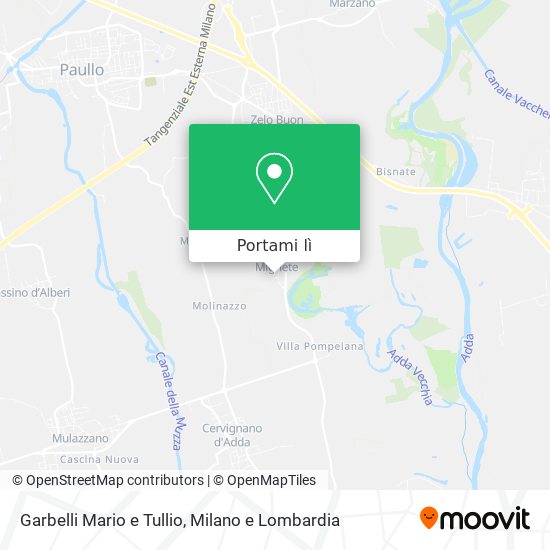 Mappa Garbelli Mario e Tullio