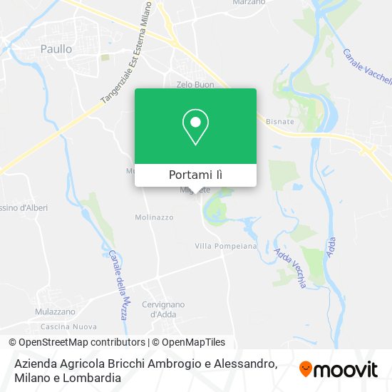 Mappa Azienda Agricola Bricchi Ambrogio e Alessandro