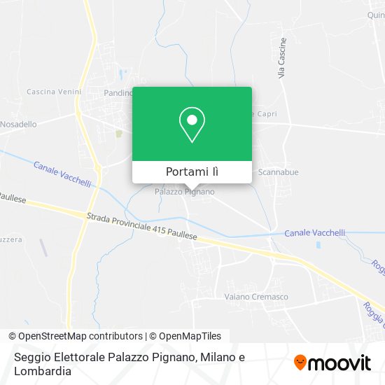 Mappa Seggio Elettorale Palazzo Pignano