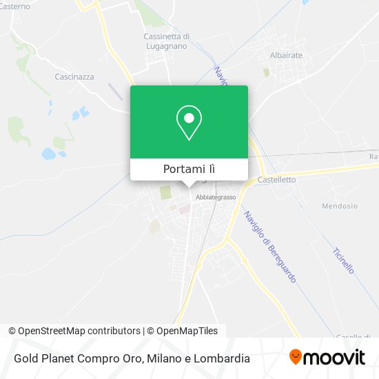 Mappa Gold Planet Compro Oro
