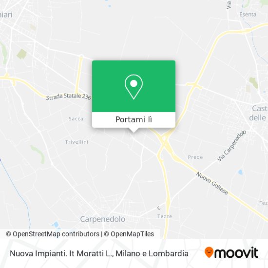 Mappa Nuova Impianti. It Moratti L.