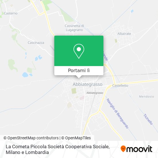 Mappa La Cometa Piccola Società Cooperativa Sociale