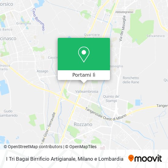 Mappa I Tri Bagai Birrificio Artigianale