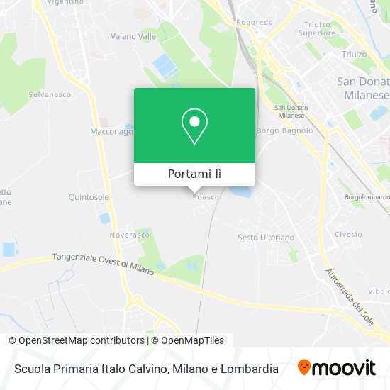 Mappa Scuola Primaria Italo Calvino