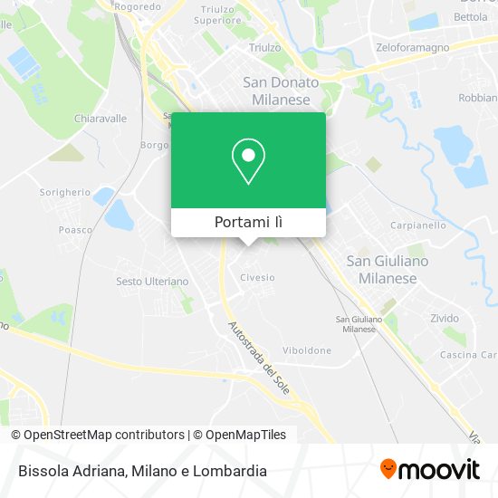 Mappa Bissola Adriana
