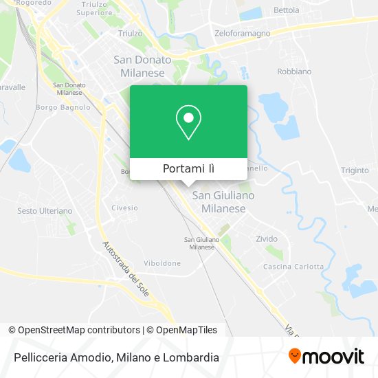 Mappa Pellicceria Amodio