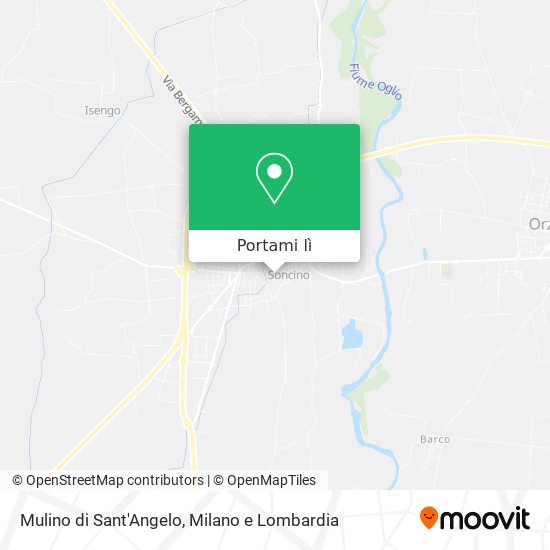 Mappa Mulino di Sant'Angelo