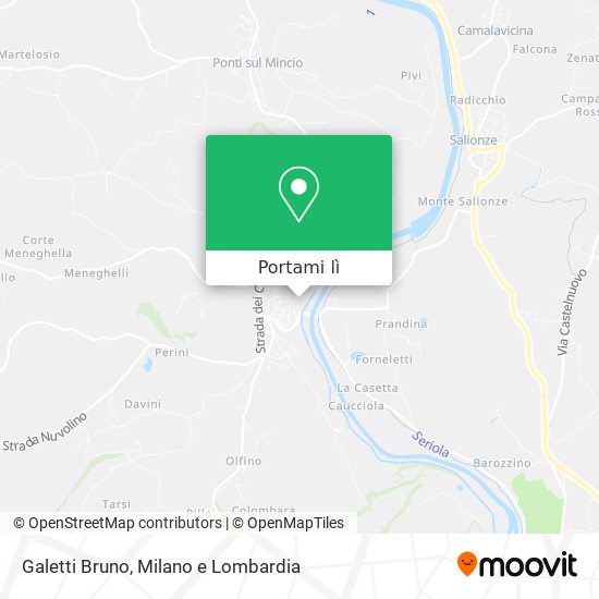 Mappa Galetti Bruno