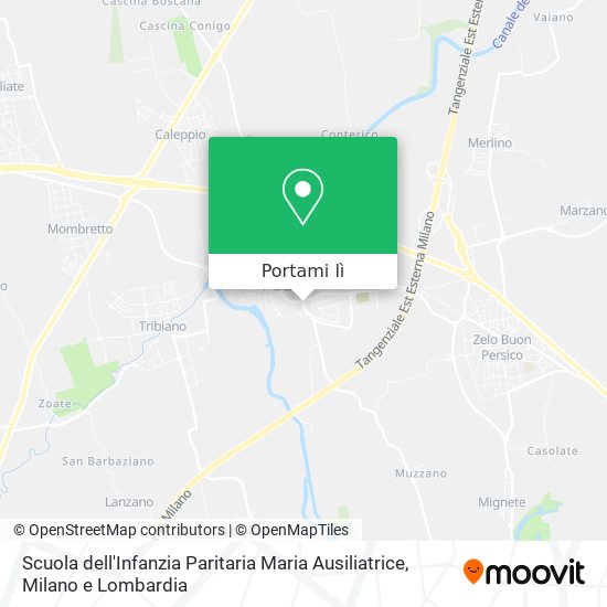 Mappa Scuola dell'Infanzia Paritaria Maria Ausiliatrice