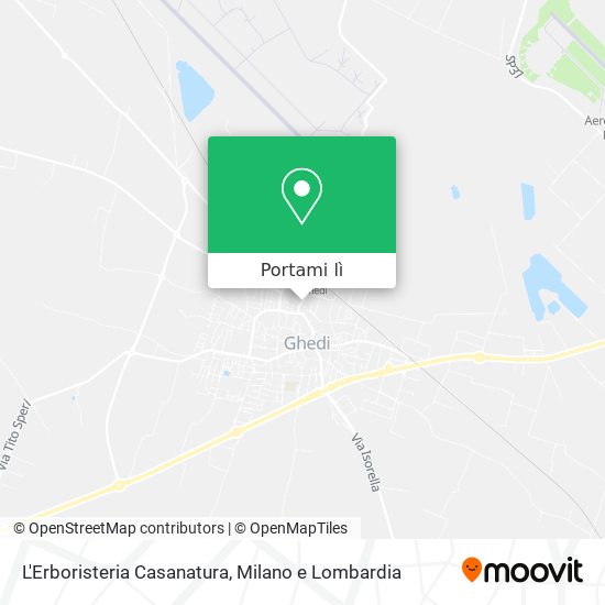 Mappa L'Erboristeria Casanatura
