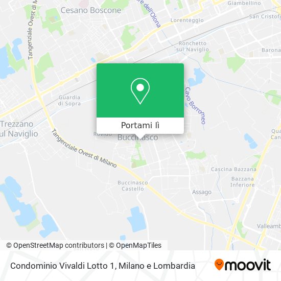 Mappa Condominio Vivaldi Lotto 1
