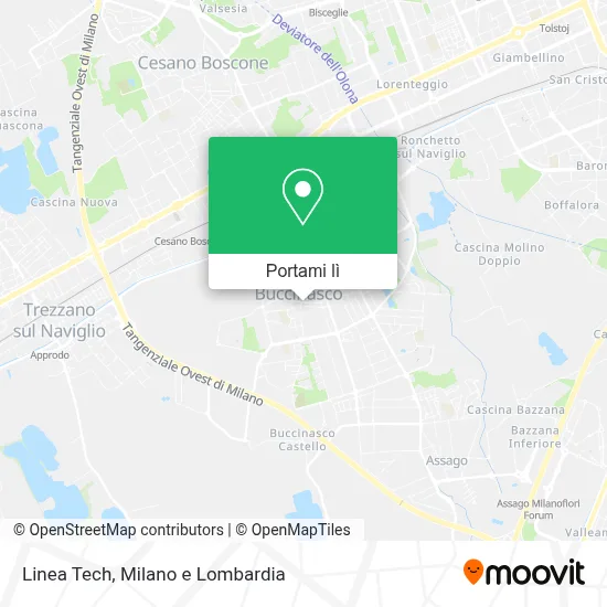 Mappa Linea Tech