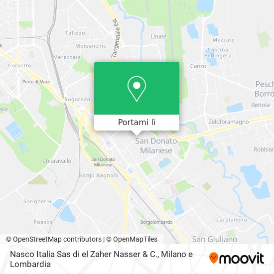 Mappa Nasco Italia Sas di el Zaher Nasser & C.