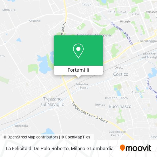 Mappa La Felicità di De Palo Roberto