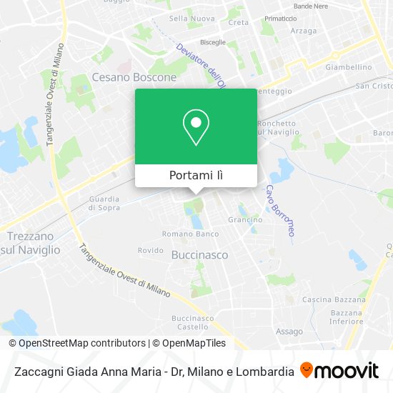 Mappa Zaccagni Giada Anna Maria - Dr