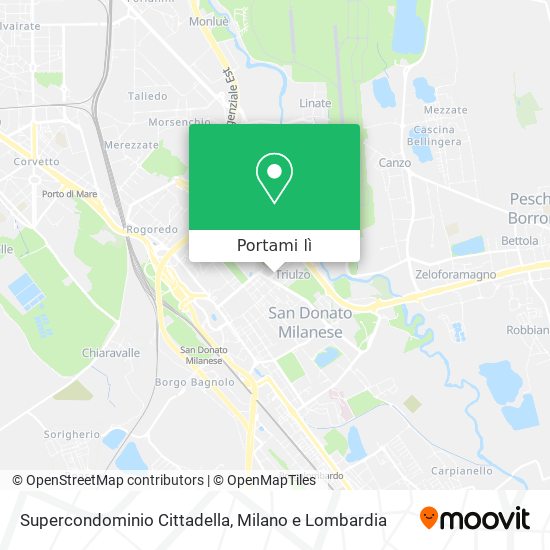 Mappa Supercondominio Cittadella
