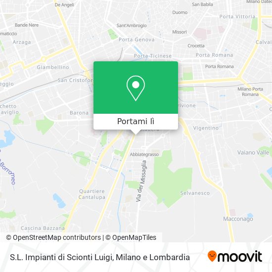 Mappa S.L. Impianti di Scionti Luigi