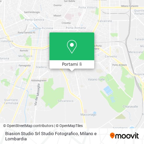 Mappa Biasion Studio Srl Studio Fotografico