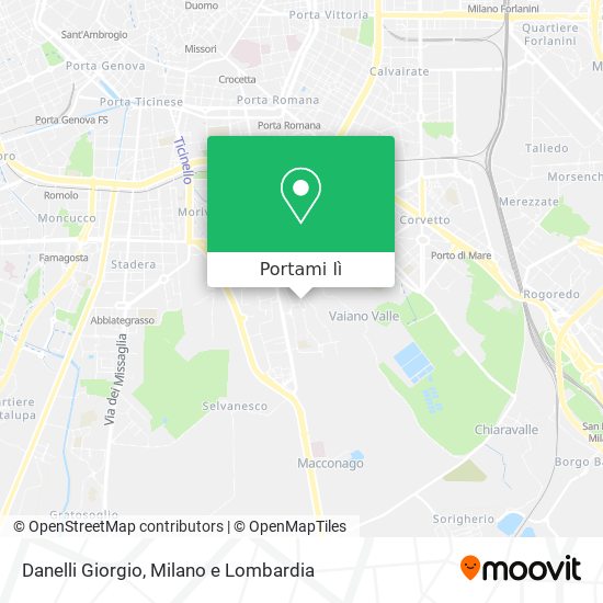 Mappa Danelli Giorgio