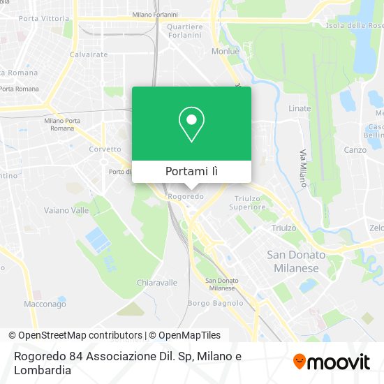 Mappa Rogoredo 84 Associazione Dil. Sp