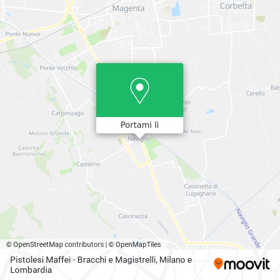 Mappa Pistolesi Maffei - Bracchi e Magistrelli