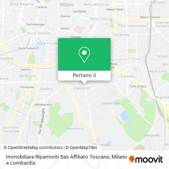 Mappa Immobiliare Ripamonti Sas Affiliato Toscano