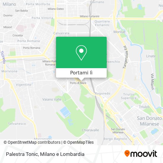 Mappa Palestra Tonic