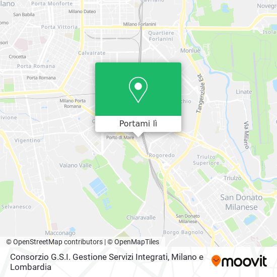 Mappa Consorzio G.S.I. Gestione Servizi Integrati