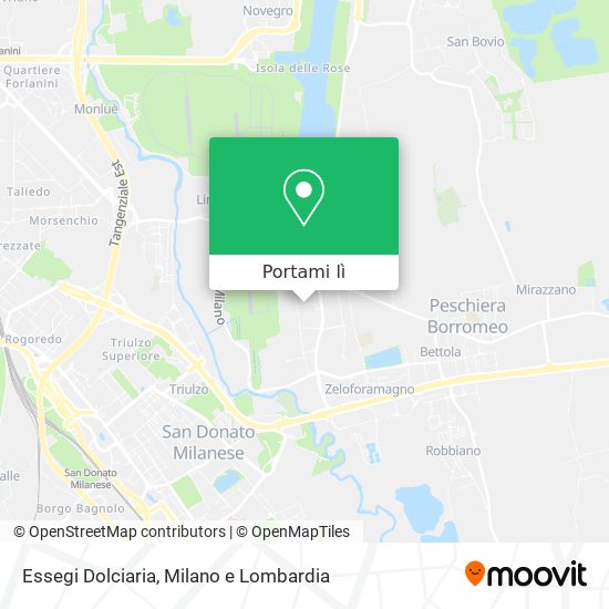 Mappa Essegi Dolciaria