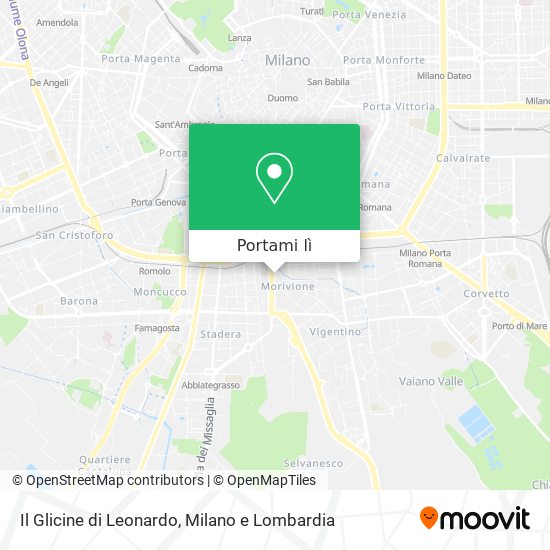 Mappa Il Glicine di Leonardo
