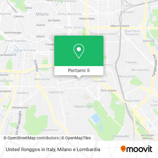 Mappa United Ilonggos in Italy