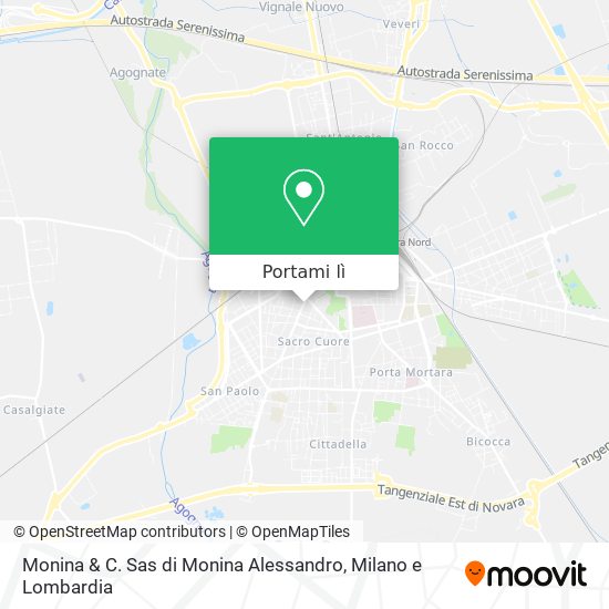 Mappa Monina & C. Sas di Monina Alessandro