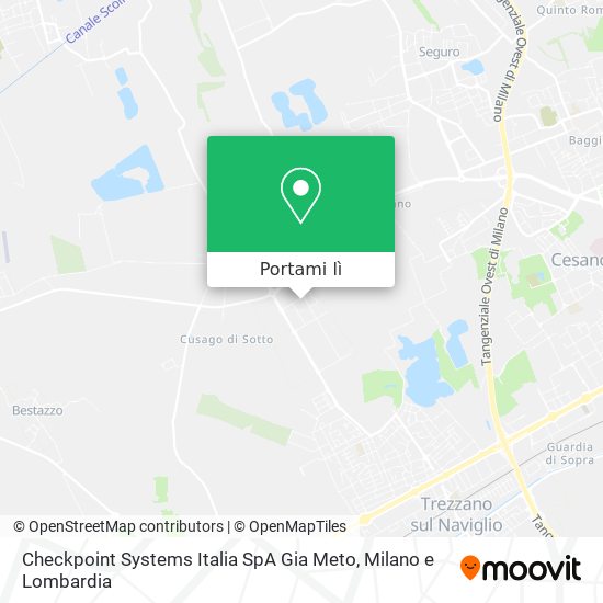 Mappa Checkpoint Systems Italia SpA Gia Meto