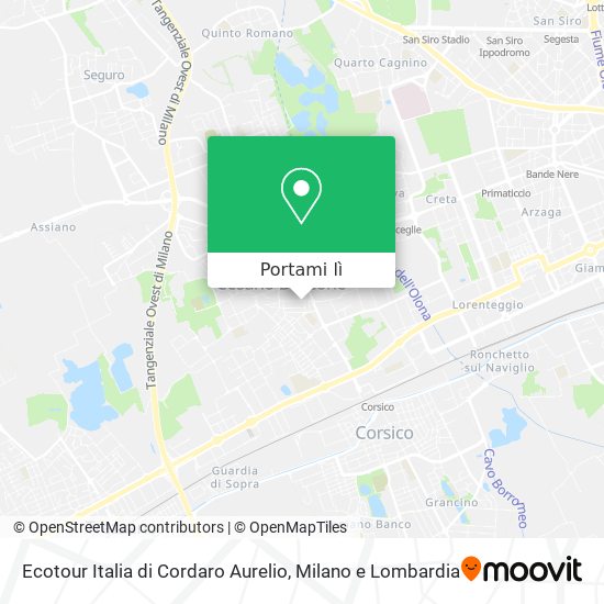 Mappa Ecotour Italia di Cordaro Aurelio