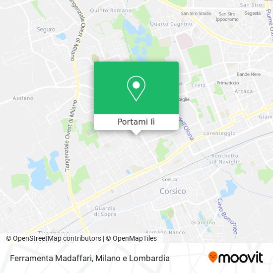 Mappa Ferramenta Madaffari