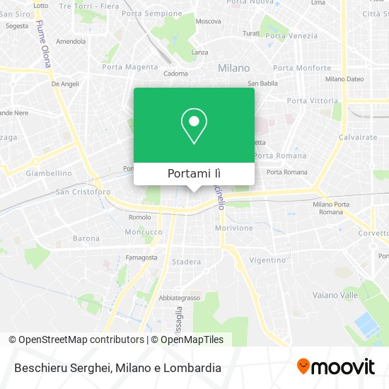 Mappa Beschieru Serghei