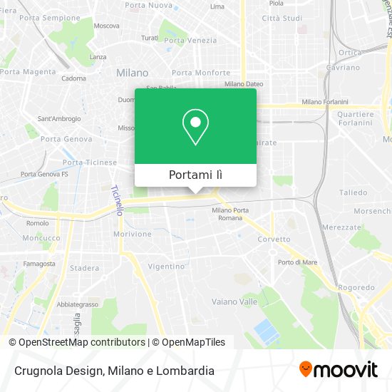 Mappa Crugnola Design
