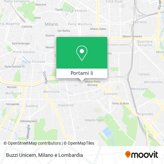Mappa Buzzi Unicem