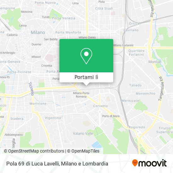 Mappa Pola 69 di Luca Lavelli
