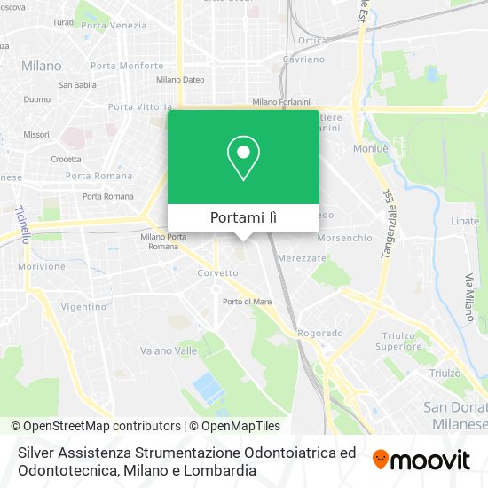 Mappa Silver Assistenza Strumentazione Odontoiatrica ed Odontotecnica