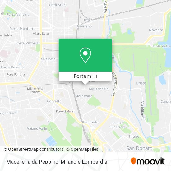 Mappa Macelleria da Peppino