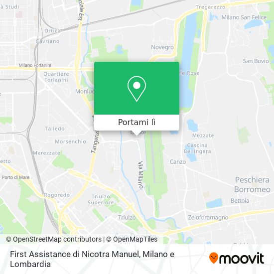 Mappa First Assistance di Nicotra Manuel