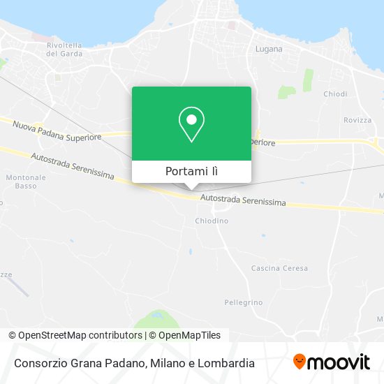 Mappa Consorzio Grana Padano