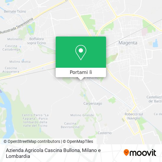 Mappa Azienda Agricola Cascina Bullona
