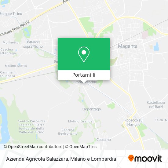 Mappa Azienda Agricola Salazzara